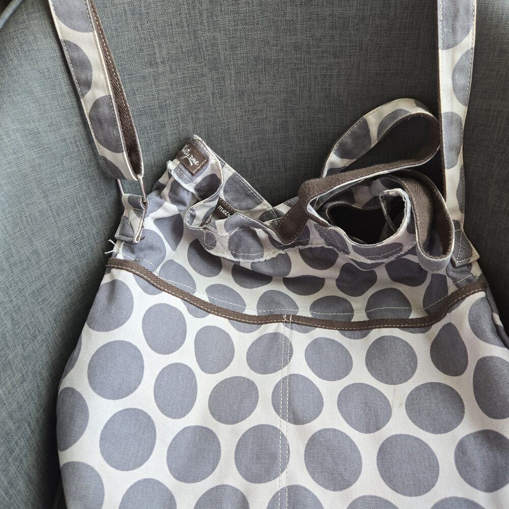 New Thirty One Retro Metrofold Over ( Grey Mod Dot)